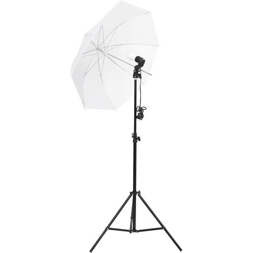 vidaXL Fotostudio-Set mit Leuchten, Hintergrund und Reflektor