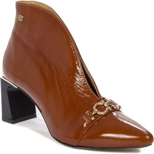 Lederstiefel Auf Maciejka 05262-02 Braune Säule 37