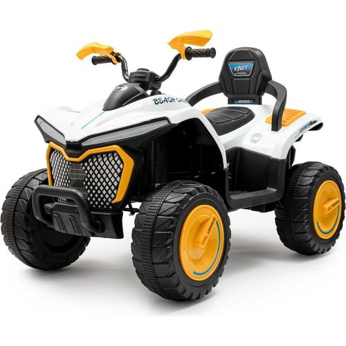 Starkes 4x4 Elektro-Quadbike Baby Mix Gelb