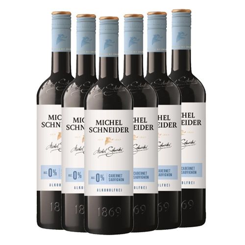 Michel Schneider Cabernet Sauvignon Alkoholfrei Relaunch Rotwein 0,75l