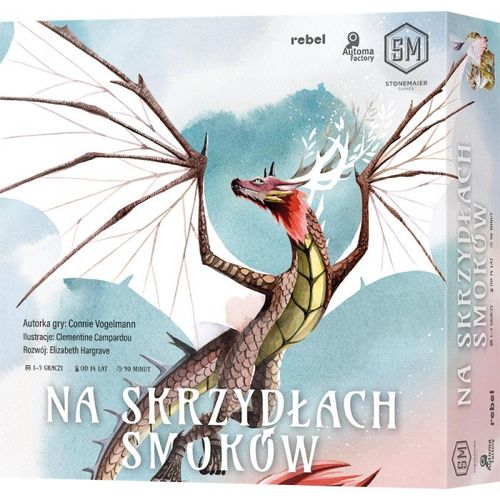 Das Spiel Auf den Schwingen der Drachen (Wyrmspan DE)