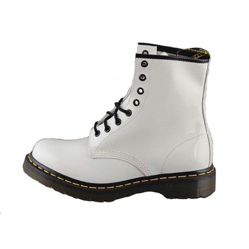 DR. MARTENS Stiefeletten PATENT LAMPER , Weiß:41