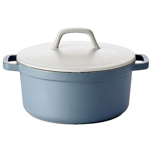 BEKA Bräter Papillon Ø 28 cm, blau/weiß
