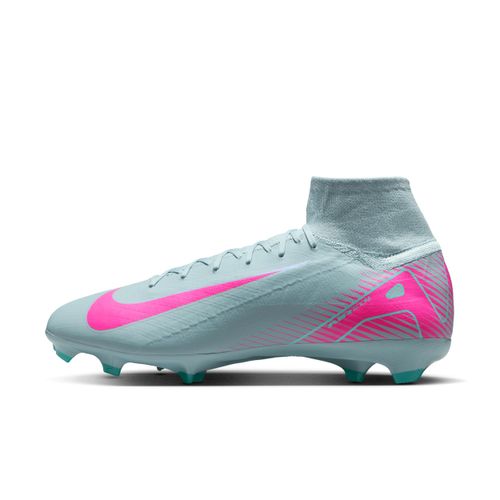 Chaussure de foot montante à crampons FG Nike Mercurial Superfly 10 Pro - Gris Image
