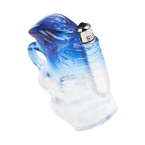 Handlicher Masturbator mit Vibro-Bullet, 13,5 cm
