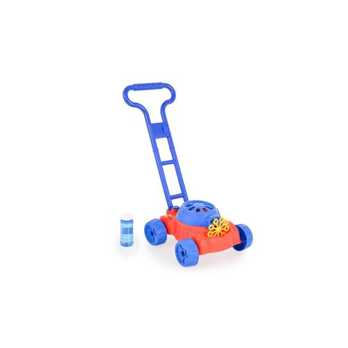 Moni Spielzeug Rasenmäher Bubble, Seifenblasenfunktion, Kunststoff, ab 3 Jahren blau