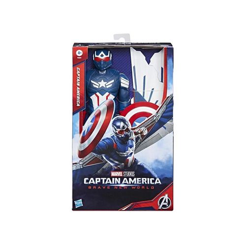 Marvel Captain America Brave New World Titan Hero Series Captain America 30 cm