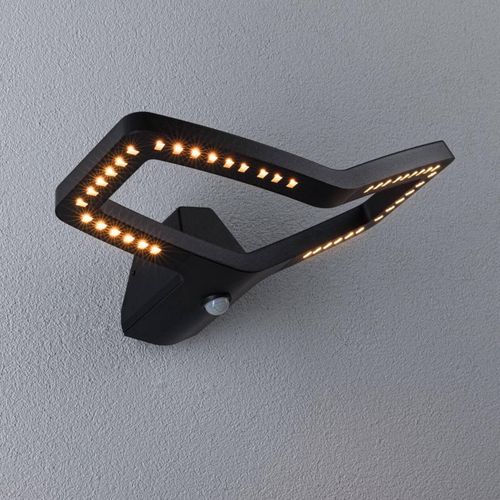 Paulmann Smart Sensor-Wandleuchte Alara, CCT, anthrazit IP44