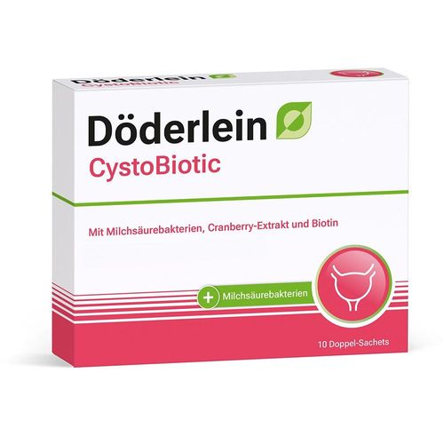 DÖDERLEIN® CystoBiotic Milchsäurebakterien + Cranberry Biotin 10X4 g