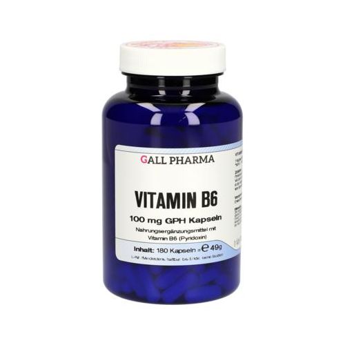 VITAMIN B6 100 mg GPH Kapseln 180 St