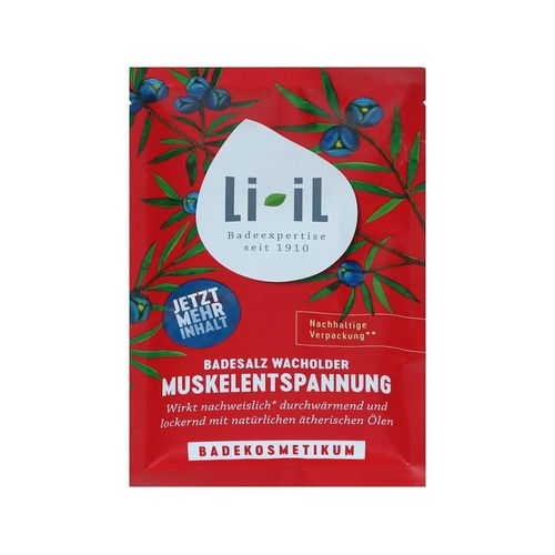 LI-IL Badesalz Wacholder Muskelentspannung 80 g