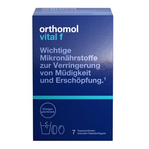 Orthomol Vital f Granulat/Tablette/Kapsel Orange 7er-Packung 1 P
