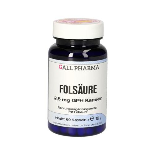 FOLSÄURE 2,5 mg GPH Kapseln 60 St