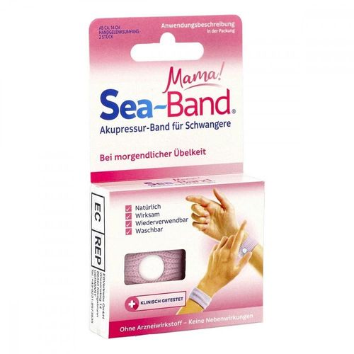 SEA-BAND mama Akupressurband f.Schwangere 2 St