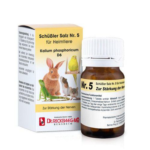 Schüßler Salz Nr. 5 für Heimtiere Kalium phosphoricum D6 200 St