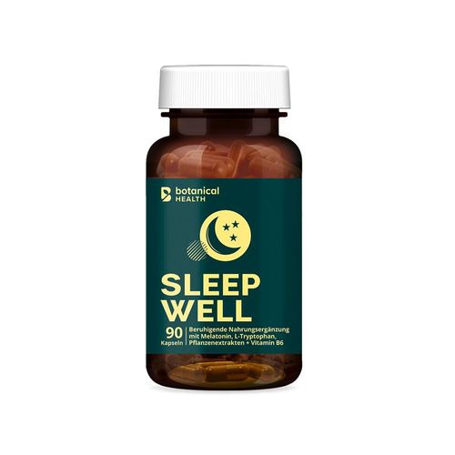 SLEEP WELL Melatonin L-Tryptophan Grüntee+mehr Kps 90 St