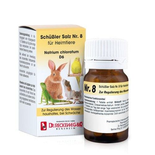 Schüßler Salz Nr. 8 für Heimtiere Natrium chloratum D6 200 St