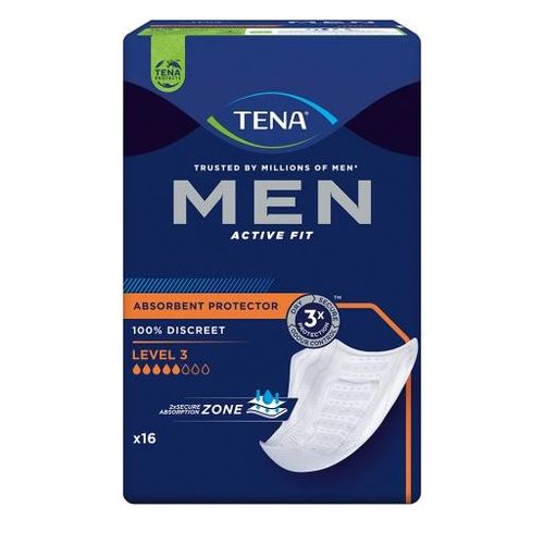 TENA MEN Active Fit Level 3 Inkontinenz Einlagen 16 St