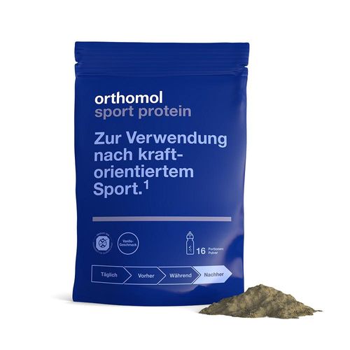Orthomol Sport protein Pulver - Vanille 640 g