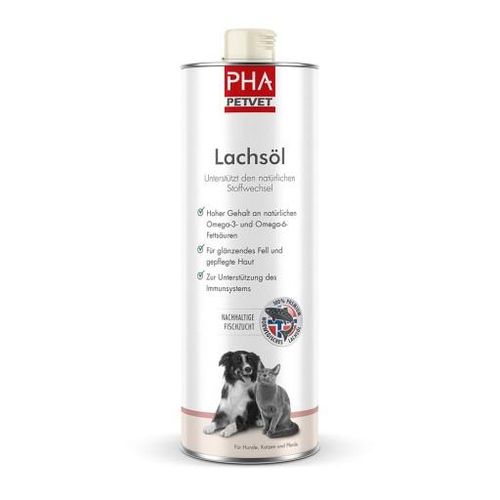 PHA Lachsöl f.Hunde/Katzen/Pferde 1000 ml