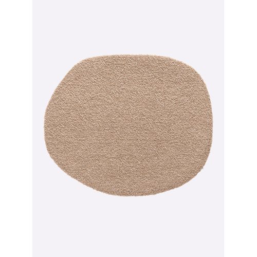 Fußmatte SALONLOEWE Gr. 3, grau (taupe), B:75cm H:7mm L:85cm, Polyamid, Kunstfaser, Teppiche