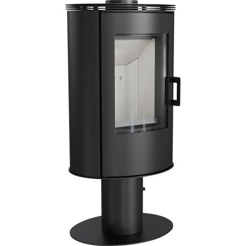Kaminofen aus stahl säulenfuß AB Ø 150 8 kW