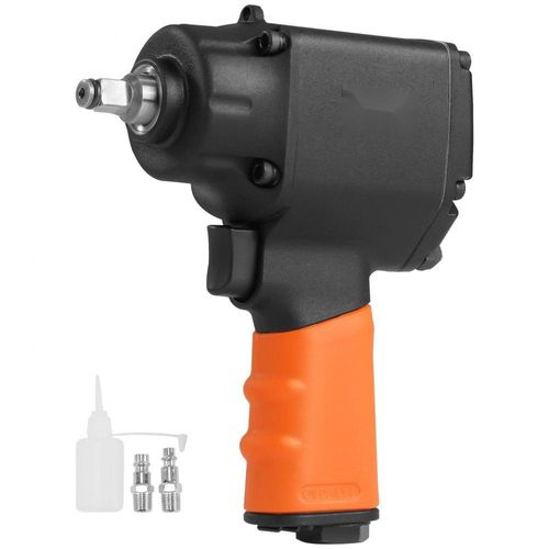 Druckluft-Schlagschrauber - Max. Lösemoment 935,5 Nm - Vierkant 0,95 cm (3/8 Zoll) - Max. Betriebsdruck 8,3 bar - Leerlaufdrehzahl 10000 U/min - Druckluftschrauber zum Anziehen und Lösen von Schrauben
