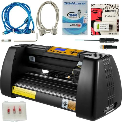 14 Zoll Vinyl Schneideplotter - 350 mm Desktop-Maschine - Schneideplotter mit Software