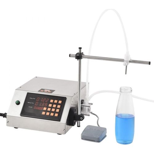Füllmaschine Flüssigkeiten, 5-650 ml Kapazität, Auto Flaschenfüllen, Abfüllmaschine - Peristaltikpumpe, digitale Steuerung Milch, Wasser, Wein, Getränke, Sojasauce - Einz