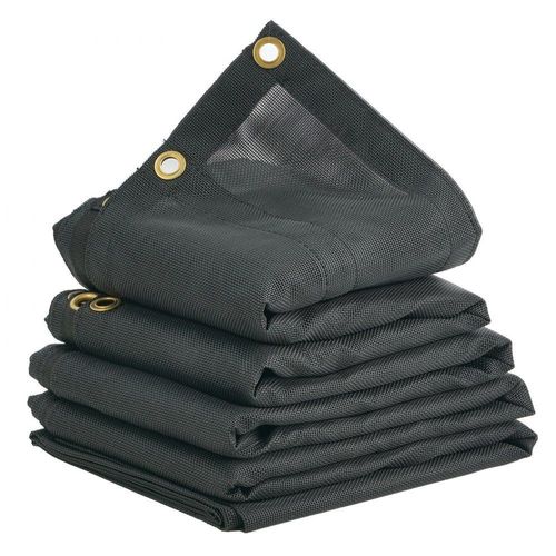 Kipper-Netzplane PVC 7 x 14 Fuß 18 Unzen Doppeltaschen Anhänger-Schatten