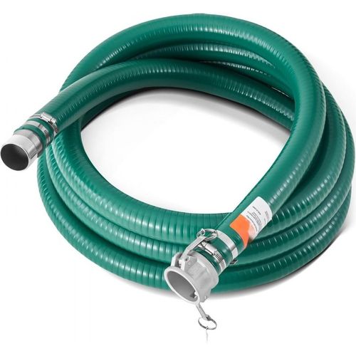 Saugschlauch 50,8 mm x 6,1 m - Pumpenschlauch - Förderschlauch mit kompletten Armaturen - Hochwertige Schlauchsysteme für Pumpenanwendungen