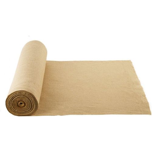 Jute Stoff 50x50 cm - Sackleinen Dekostoff - Bastelstoff - Juteband 914 mm x 45,7 m - Hochwertiges Naturmaterial für kreative Projekte