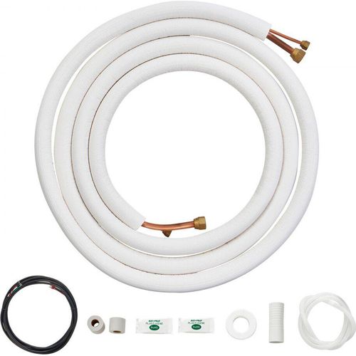 Mini Split Leitungssatz 4,8m Kupferrohr - AC Anschlusskabel 6,4x12,7mm - Klimaanlage Zubehör - Split Klimagerät Installation