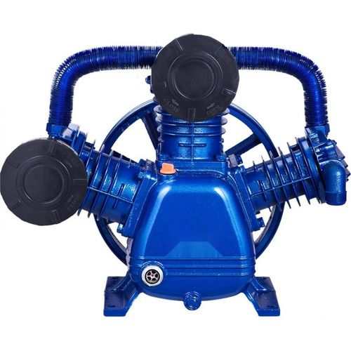 Kompressor Aggregat - Kolbenkompressor Luftkompressor 10 PS - Dreizylinder Kompressor für industrielle Anwendungen