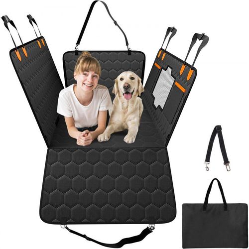 Hundedecke für Auto - Autoschondecke Rückbank Schutzdecke 137x65cm - Wasserabweisend und rutschfest - Ideal für Hunde und Haustiere