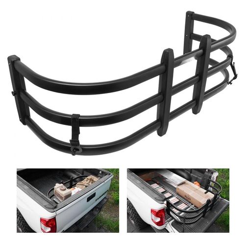 Ladeflächenverlängerung Pickup Bed Expander - Einstellbare Länge 1410-1725 mm, Ladeflächenteiler aus Aluminium, Bed Extender Design mit 180° Drehung - Laderaum Verlängerung für Pickup Ladefläche