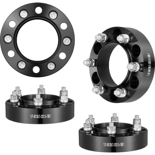 Spurverbreiterungen für 1,5 Zoll Räder - 6x5,5 Zoll Radadapter - 6 Radschrauben - Fahrzeug-Radupgrade
