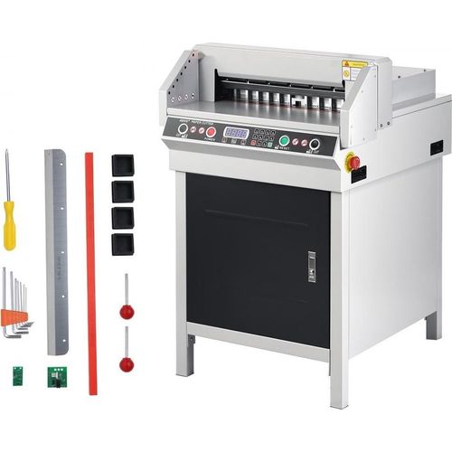 Papierschneider 45 cm - Hochleistungs Schneidemaschine für das Büro - Elektrischer Papierschneider - Präziser Schnitt - Ideal für Bürobedarf