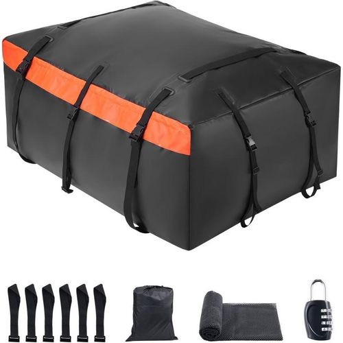 Autodachgepäckträgertasche Dachtasche - 20 Kubikfuß - aus 840D PVC - Dachbox für Auto und SUV