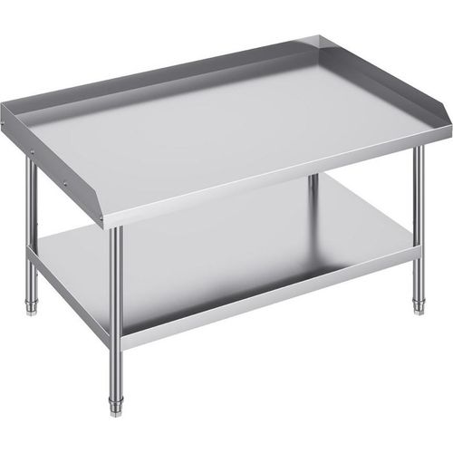 Arbeitstisch Küchentisch Zubereitungstisch 762x1219x660mm - kommerzieller Arbeitsplatz - multifunktionale Kücheninsel - robust und langlebig