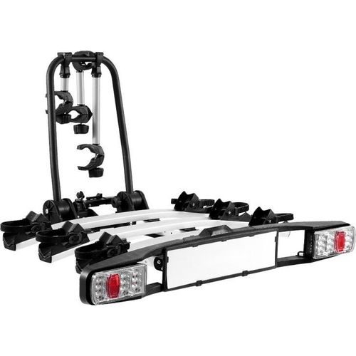 Fahrradträger für 3 Fahrräder - Abschließbarer Anhängerkupplungs-Fahrradträger