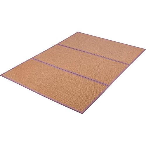 Japanisches Tatamimatte 80 x 55 - Faltbare Natürliche Rattan Tatami Matratze - Komfortabel und Langlebig - Handgewebtes Design - Für Wohnzimmer, Schlafzimmer, Yoga, Meditation