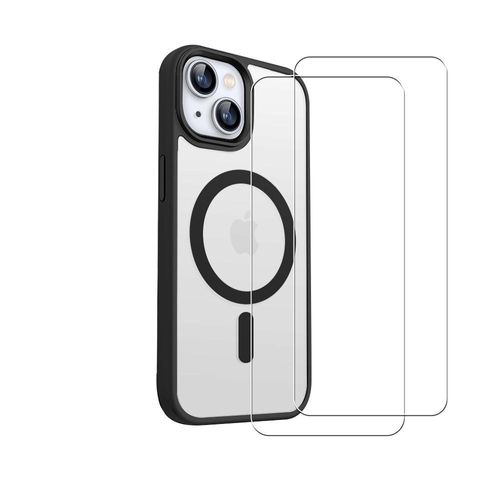 Hülle iPhone 14 und 2 schutzfolien - TPU -