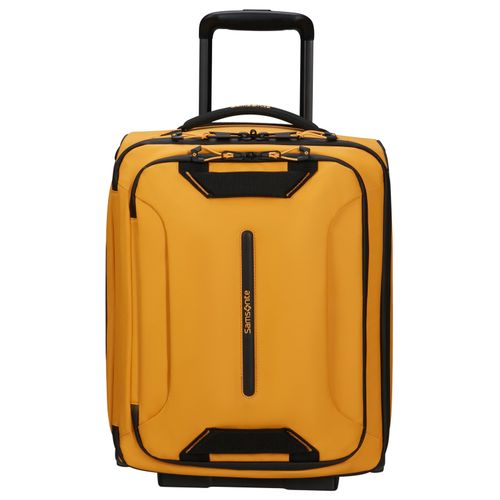 Weichgepäck-Trolley SAMSONITE "ECODIVER 45 cm", Gr. B/H/T: 36cm x 45cm x 20cm 30 l, gelb, modisch, Koffer, Handgepäck Weichschalenkoffer Trolley Handgepäck-Koffer