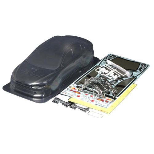 Tamiya Modellbausatz »Tamiya Mitsubishi Lancer Evo X unlackiert 190 mm«, 1:10