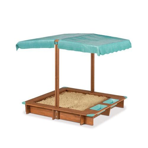 Sandkasten mit Dach