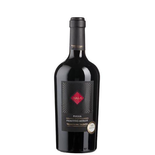 Zolla Primitivo-Merlot - 2022 - Farnese Vini - Italienischer Rotwein