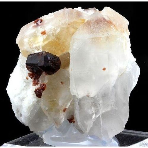 Spessartit-Granat, Quarz 284,5 Karat