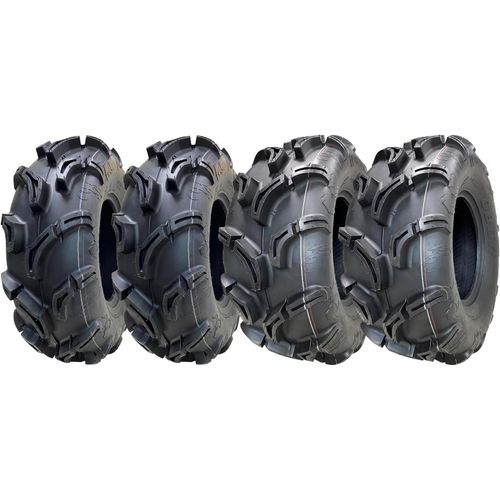 27x11.00-12 & 27x9.00-12 ATV-Reifen 6ply OBOR Scoprio Road Legal (Satz von 2 & 2)