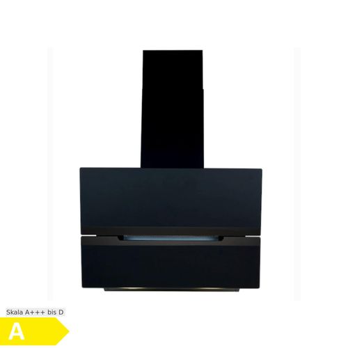 PKM Kopffreihaube S50-60ABP - 60cm, schwarz, Dunstabzugshaube mit Randabsaugung